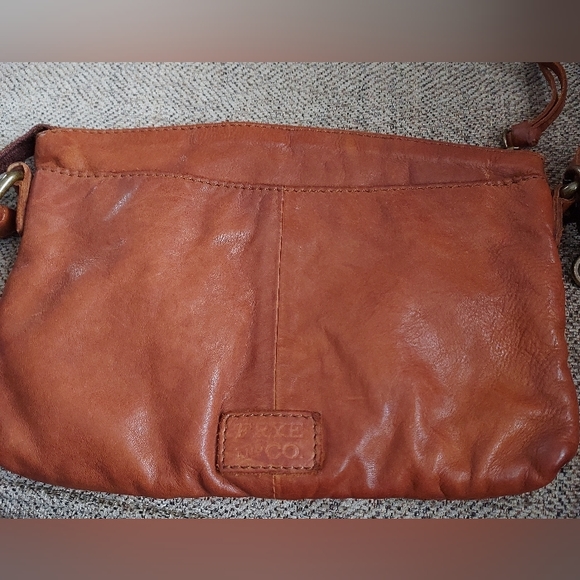 Frye & Co Greta Woven Crossbody leather bag - Picture 2 of 4